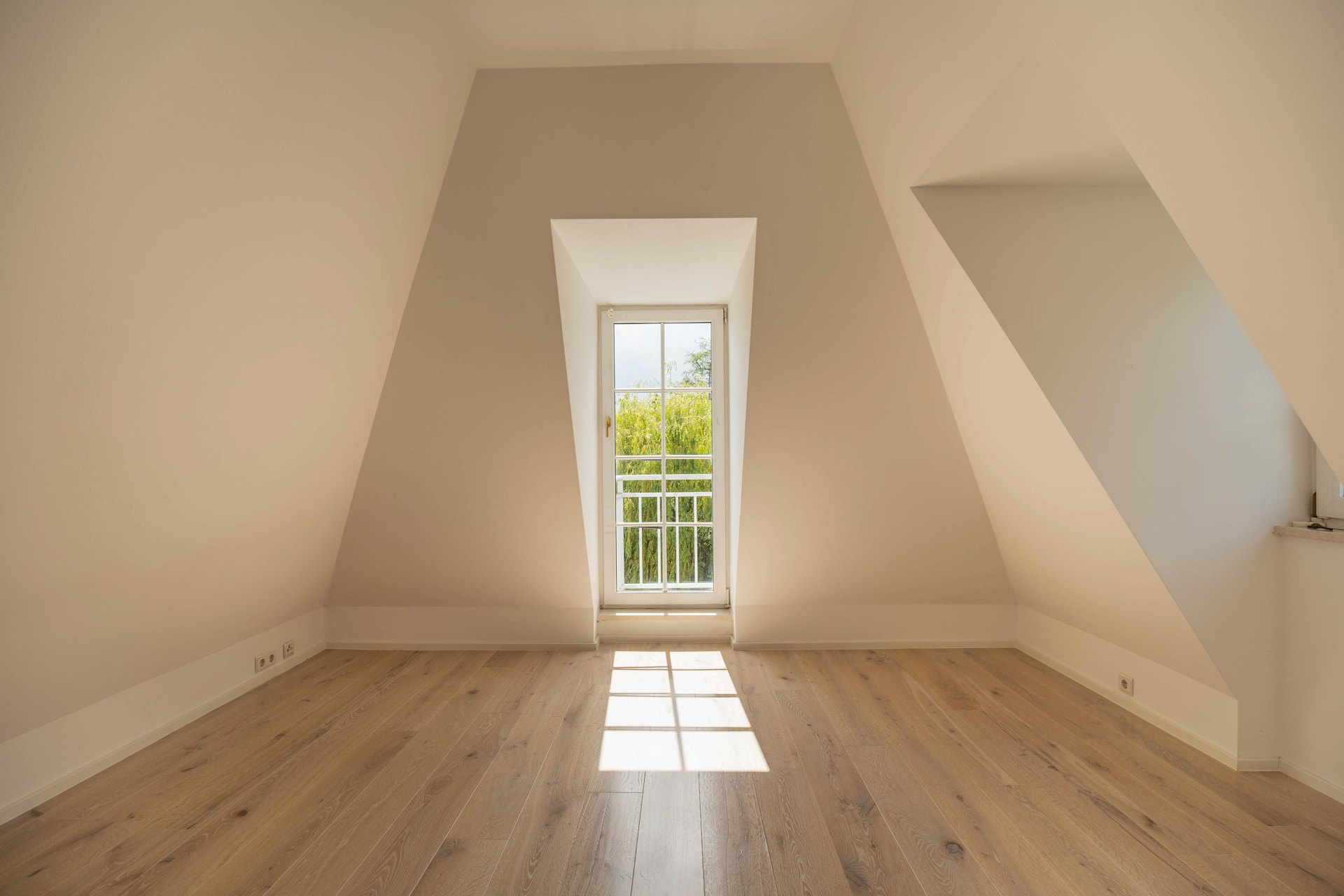 Master-Schlafzimmer im Dachgeschoss